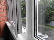 Остекление балкона пвх окнами Rehau Delight-Design